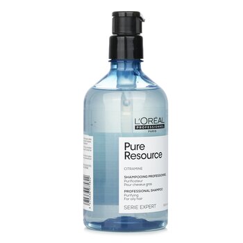 Professionnel Serie Expert - Pure Resource Citramine Purifying Shampoo (For Oily Hair)  500ml/16.9oz