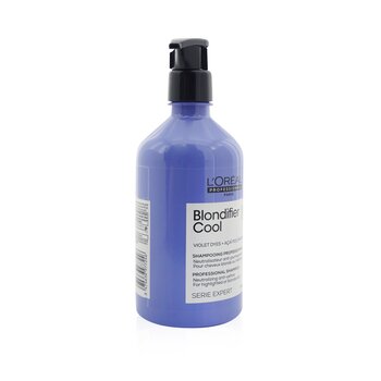 Professionnel Serie Expert - Blondifier Cool Neutralizing Shampoo (For Highlighted/ Blonde Hair)  500ml/16.9oz