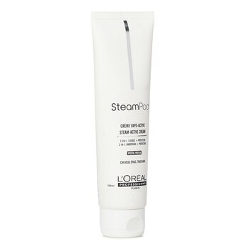 Professionnel Steampod Steam Active Cream (Smoothing + Protecting) (For Thick Hair)  150ml/5.1oz