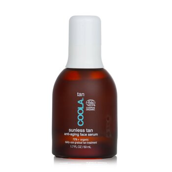 Organic Sunless Tan Anti Aging Face Serum  50ml/1.7oz
