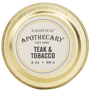 Paddywax Apothecary Candle - Teak & Tobacco 56g/2oz