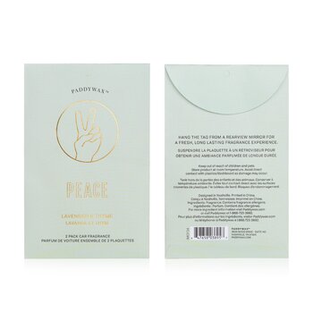 Impressions Car Fragrance - Peace  2packs