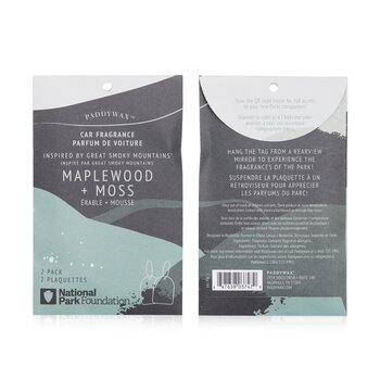 Parks Car Fragrance - Great Smoky Mountains  2packs