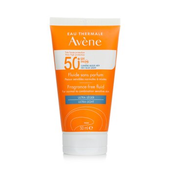 Very High Protection Fragrance-Free Fluid SPF50+ - For Normal to Combination Sensitive Skin  50ml/1.7oz