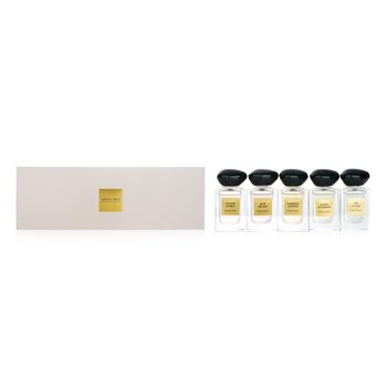 Prive Les Eaux Fragrance Miniatures Set  5x7.5ml/0.26oz