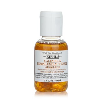 Calendula Herbal Extract Alcohol-Free Toner - For Normal to Oily Skin Types  40ml/1.4oz