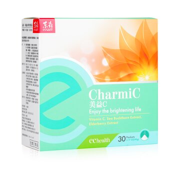CharmiC - brightening life - Vitamin C, Sea Buckthorn Extract, Elderberry Extract 30 Packets