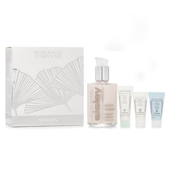 Sisley (For TKOF - Sara Ele) ) Emulsion Ecologique Set : Ecologique Emulsion 125ml + Serum 5ml + Hydration 10ml + Baume Efficace 5ml(Random Packaging) 4pcs
