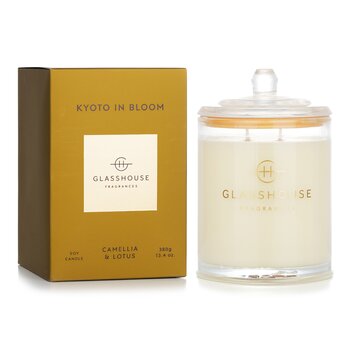 Vela de Soya Triple Perfumada - Kyoto In Bloom (Camellia & Lotus)  380g/13.4oz