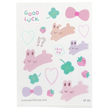 April Body Sticker  1pc