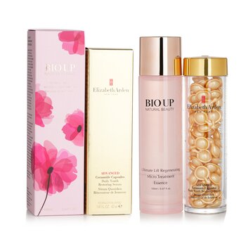 Ceramide Capsules Daily Youth Restoring Serum - ADVANCED 90caps (Free: Natural Beauty BIO UP Treatment Essence 150ml)  2pcs