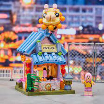 Pantasy 拼奇積木 Food Street Series - Classical Ice Cream Shop 26.5*20*6cm
