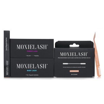 MoxieLash مجموعة لهجة حقيبة فاخرة 5pcs+1bag