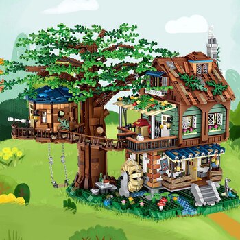 Loz LOZ Mini Blocks - Tree House(Random Packaging) 41 x 28 x 11 cm