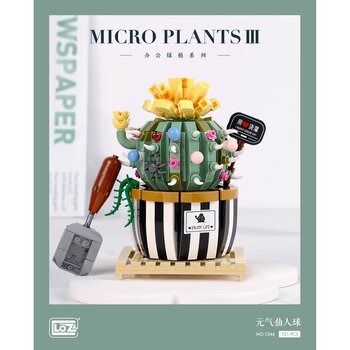 Loz LOZ Mini Blocks - Prickly Pear(Random Packaging) 11 x 6.5 x 24cm