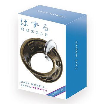 Broadway Toys Hanayama | Mobius Hanayama Metal Brainteaser Puzzle Mensa Rated Level 4 75*119*45 mm