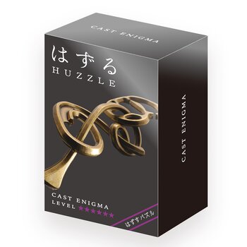 Broadway Toys Hanayama | Enigma Hanayama Metal Brainteaser Puzzle Mensa Rated Level 5 75*119*45 mm