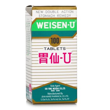 weisen u Japanese Stomach U - 100 Capsules 100pcs/box