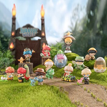 Popmart DIMOO Jurassic World Series (Individual Blind Boxes) 7.5x7