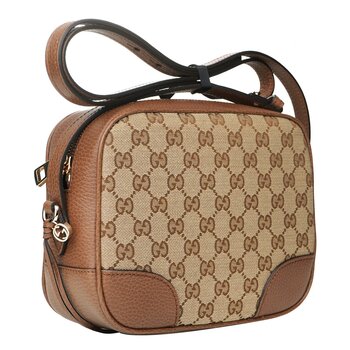 グッチ Gucci キャンバス レザー GG BREE クロスボディバッグ 449413