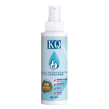 KQ KQ - 75%乙醇酒精消毒噴霧100ml 100ml
