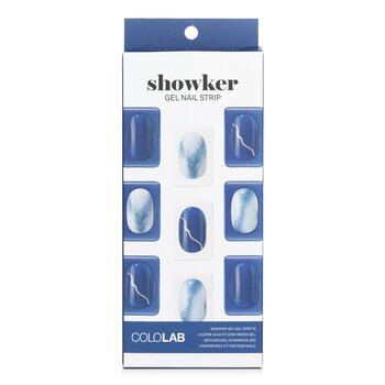 Cololab Showker Gel Nail Strip # CNA401 Blackberry Marble 1pcs