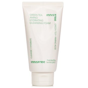 Innisfree Green Tea Hydrating Amino Acid Cleansing Foam 150g/5.29oz