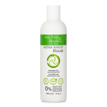 Alyssa Ashley Biolab Aloe Vera & Bamboo Shower Gel 300ml/10oz