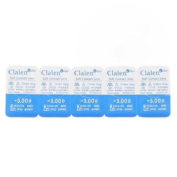 Clalen 1Day Soft Contact Lens -3.00 5pcs x 1 strip