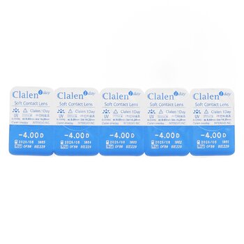 Clalen 1Day Soft Contact Lens -4.00 5pcs x 1 strip