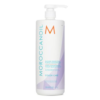 Moroccanoil Blonde Perfecting Purple Conditioner (For Blonde, Lightened Or Grey Hair) 1000ml/33.8oz