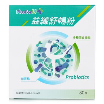 PlusForU+ 益纖舒暢粉 2.5g x 30packs