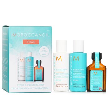 Moroccanoil مجموعة ترميم ورطوبة الثلاثية 3pcs
