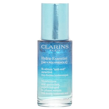 Clarins Hydra Essentiel Moisturizes And Quenches, SuperCharged Bi Phase Serum 30ml/1oz