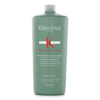 Kerastase Genesis Homme Bain De Masse Epaississant Shampoo System 1000ml/34oz