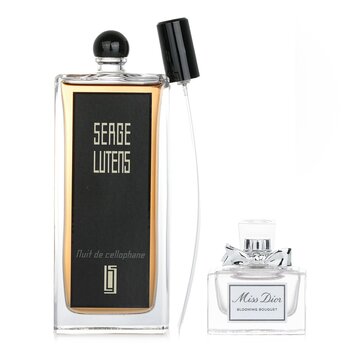 Serge Lutens Serge Lutens Nuit De Cellophane Eau De Parfum Spray X Christian Dior Miss Dior Blooming Bouquet Eau De Toilette Spray 2pcs