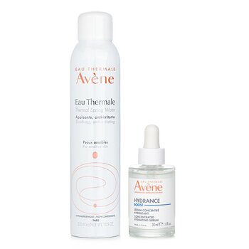 Avene Avene (Aerosol) Eau Thermale Water Spray + Hydrance Boost Concentrated Hydrating Serum 2pcs