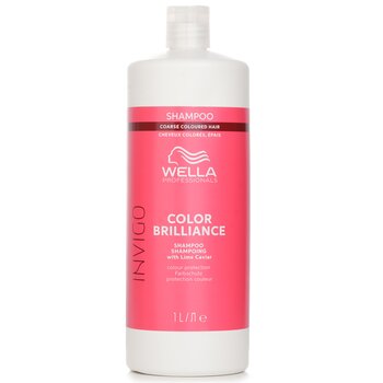 Wella Invigo Color Brilliance Shampoo With Lime Caviar Coarse Colored Hair 1000ml