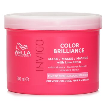 Wella Invigo Color Brilliance Mask With Lime Caviar Fine To Medium Colored Hair 500ml