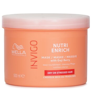 Wella Invigo Nutri Enrich Mask With Goji Berry Dry Or Stressed Hair 500ml