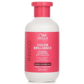 Wella Invigo Color Brilliance Shampoo With Lime Caviar Coarse Colored Hair 300ml
