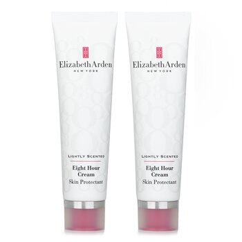Elizabeth Arden 【1+1 Set】Eight Hour Cream Skin Protectant Lightly Scented 50ml/1.7oz x2