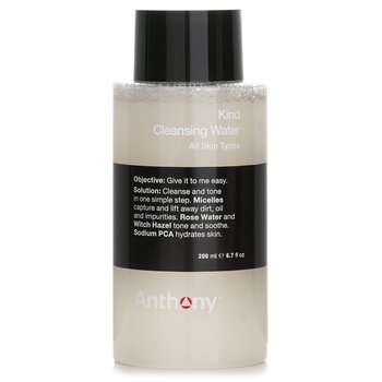 Anthony Logistics For Men Kind Cleansing Water 200ml/6.7oz