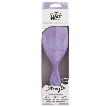 Wet Brush Original Detangler Glitter Waves Purple Hair Brush 1pc
