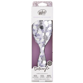 Wet Brush Original Detangler Groovy Disco Purple Hair Brush 1pc