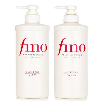 Shiseido 【1+1 Set】Fino Premium Touch Hair Shampoo 550ml x2