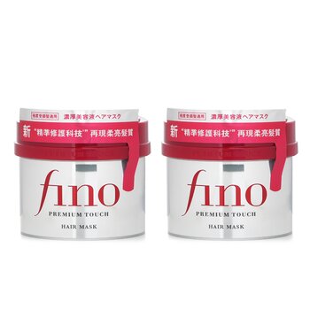 Shiseido 【1+1 Set】Fino Premium Touch Hair Mask 230g x2