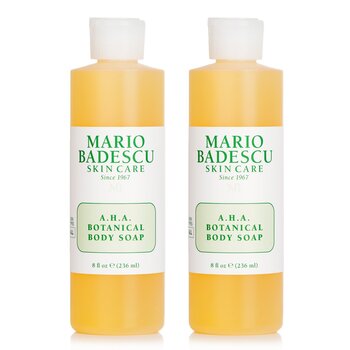 Mario Badescu 【1+1 Set】A.H.A. Botanical Body Soap - For All Skin Types 236ml/8oz x2