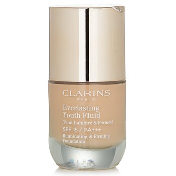 Clarins Everlasting Youth Fluid Illuminating & Firming Foundation SPF 15 - # 108 Sand(Box Slightly Damaged) 30ml/1oz