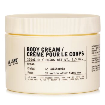 Le Labo Basil Body Cream 250ml